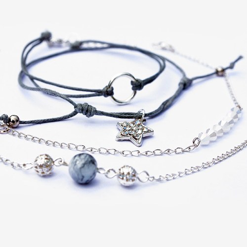 'Star' Charm Bracelet Set — foto 2