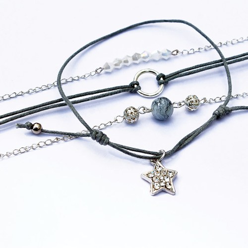 'Star' Charm Bracelet Set — foto 3