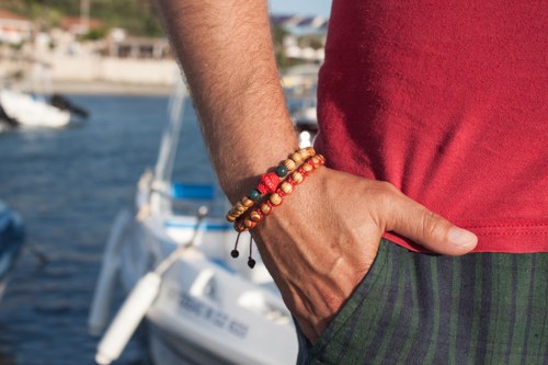 Pánský shamballa náramek — foto 2