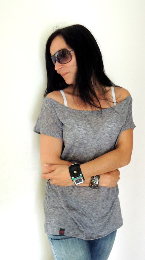Šedý melír L-XL — foto 2