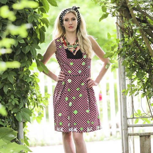 Origo šaty bodka čary mary — foto 5