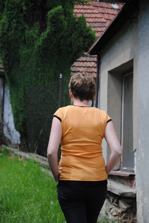 Pruhovaná oranžáda, vel. S — foto 2