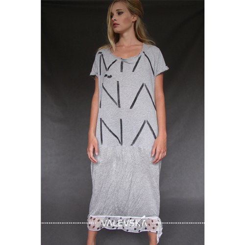 MAŇÁNA, oversize šaty, vel.40 — foto 2