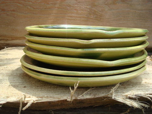 Zelené talíře, dezertní (20 cm) — foto 6