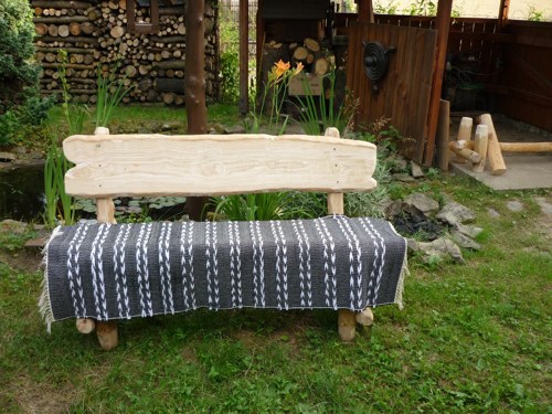 Ručně tkaný koberec - předložka — foto 3