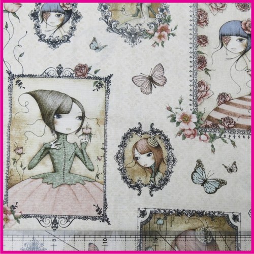 Látka Mirabelle - panenky — foto 2