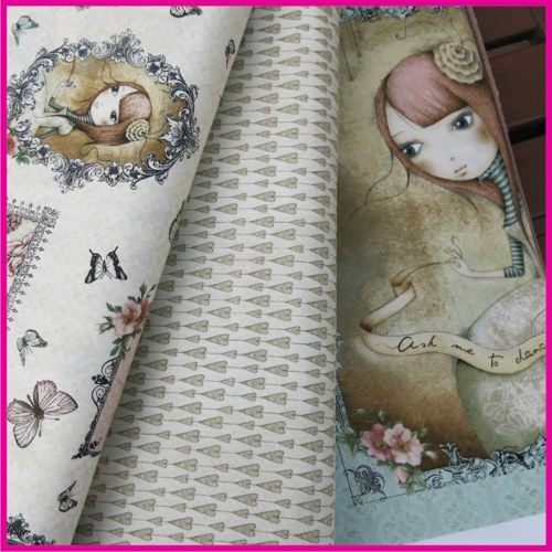 Látka Mirabelle - panenky — foto 3