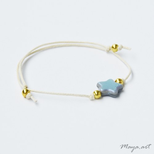 Náramek "SIMPLE BRACELET" s hvězdičkou — foto 2