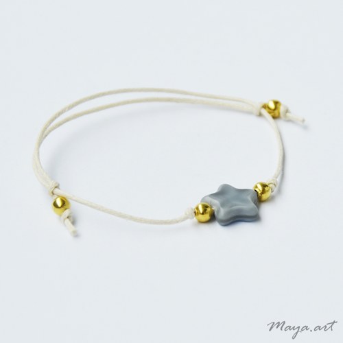 Náramek "SIMPLE BRACELET" s hvězdičkou — foto 3
