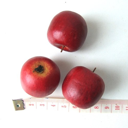 Jablíčka červená 3,5 cm - 3 ks — foto 2