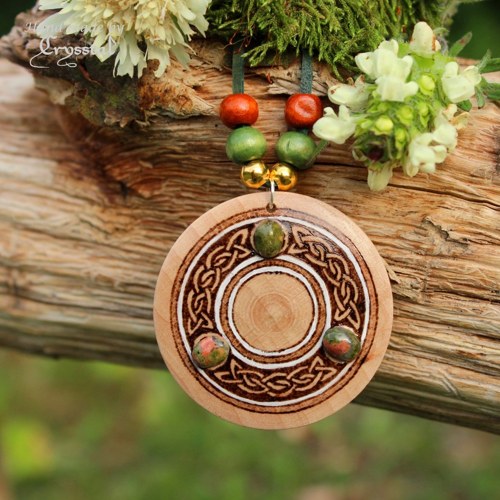 ...amulet "Cesta poznania", unakit — foto 2