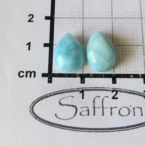 Larimar , Andělský kámen,pár č.2 — foto 2