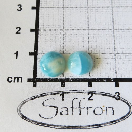 Larimar , Andělský kámen,pár č.8 — foto 2