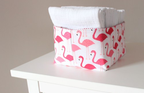 Košík flamingo menší — foto 2