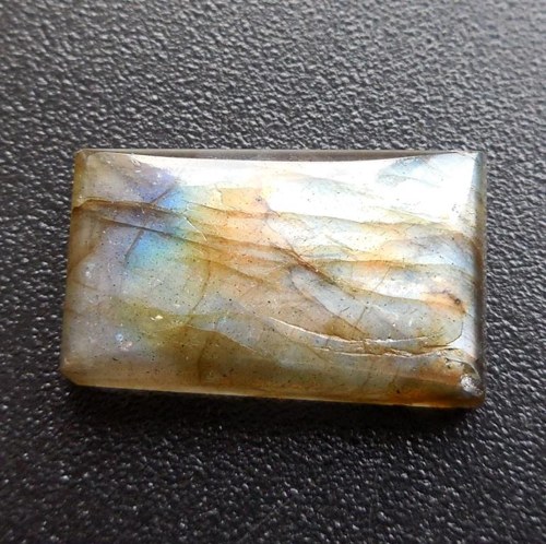 Labradorit - kabošon (20 x 12 x 5 mm) — foto 5