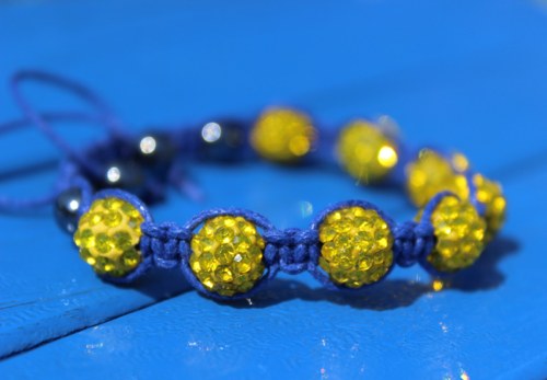 Rozzářím Tě!.. Náramek macramé s hematitem. — foto 2