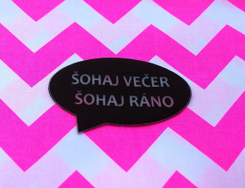 Brož ŠOHAJ VEČER, ŠOHAJ RÁNO — foto 2