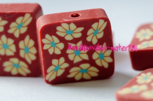 Fimo korálky 6ks — foto 4