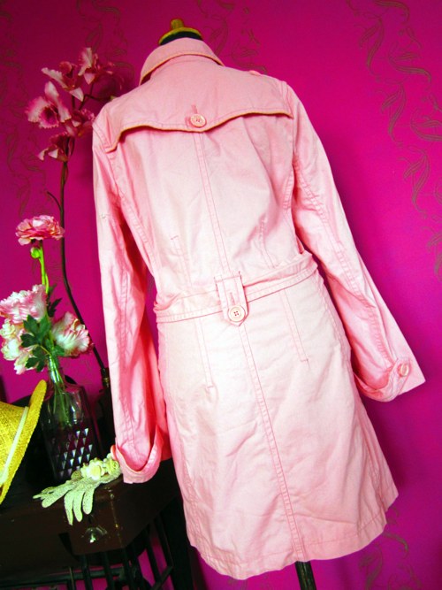 SLEVA!Kabát pink — foto 4