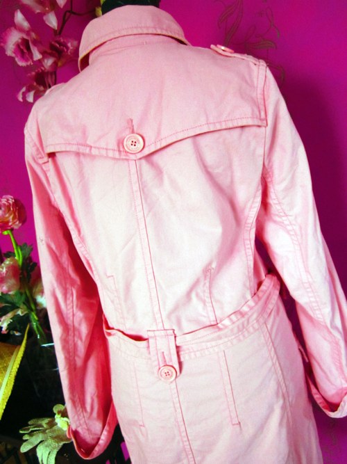 SLEVA!Kabát pink — foto 5