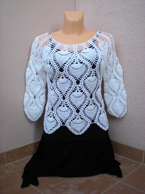 Bílý letní topík — foto 5