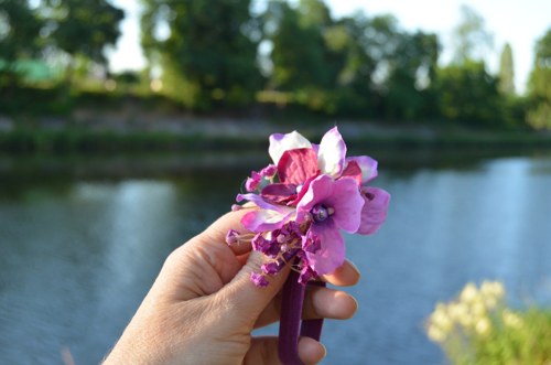 Hortenzie zakletá ... náramek — foto 3