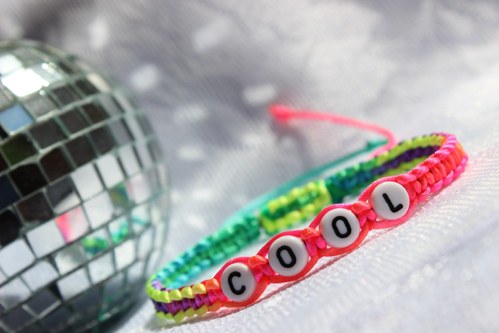 "Cool Summer" Náramek macramé — foto 2