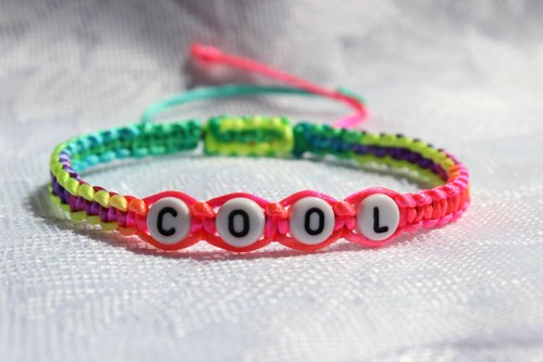 "Cool Summer" Náramek macramé — foto 3