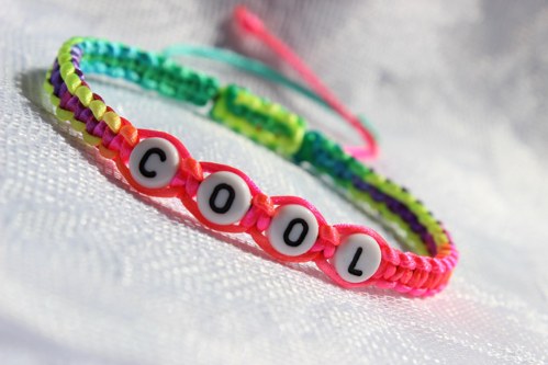 "Cool Summer" Náramek macramé — foto 5