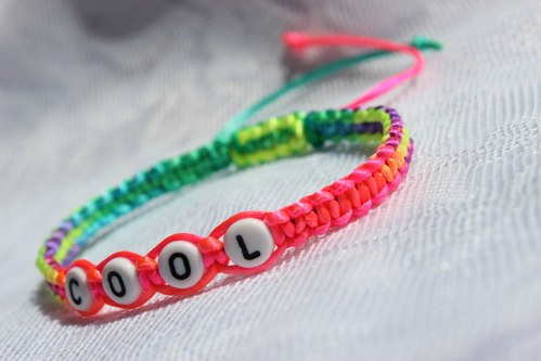 "Cool Summer" Náramek macramé — foto 6