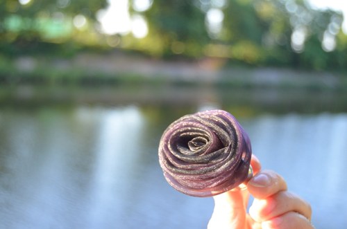 Temná růže - náhrdelník - NOVINKA — foto 2