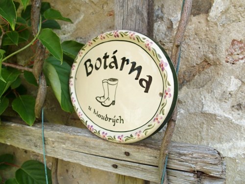 Keramická cedulka - Botárna — foto 3