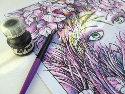 Perokresba+ pastel: Okouzlená — foto 5