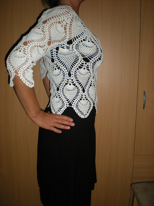 Bílý letní topík — foto 3