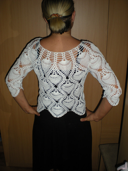 Bílý letní topík — foto 2