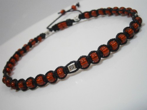 Nákotník/náramek na nohu (macramé) — foto 3