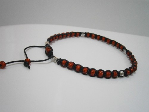 Nákotník/náramek na nohu (macramé) — foto 4