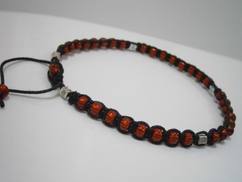 Nákotník/náramek na nohu (macramé) — foto 5