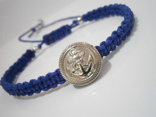 Námořnický náramek (macramé) - unisex — foto 2
