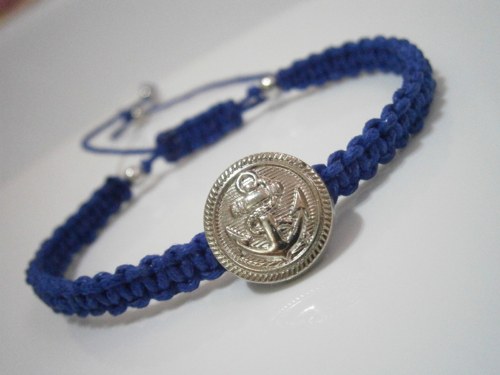 Námořnický náramek (macramé) - unisex — foto 3