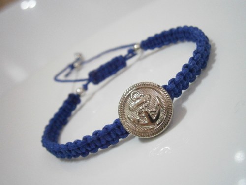 Námořnický náramek (macramé) - unisex — foto 4