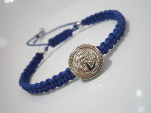 Námořnický náramek (macramé) - unisex — foto 5
