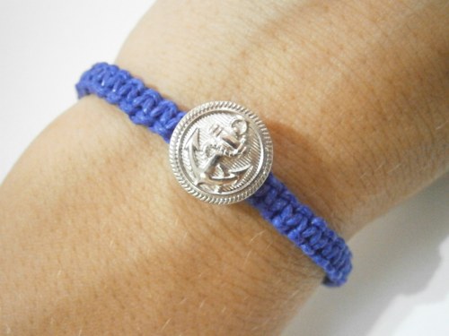 Námořnický náramek (macramé) - unisex — foto 6