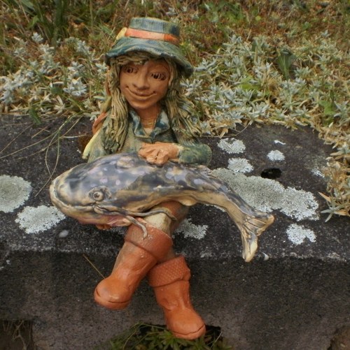 Vodník Janek se sumcem-22cm — foto 2