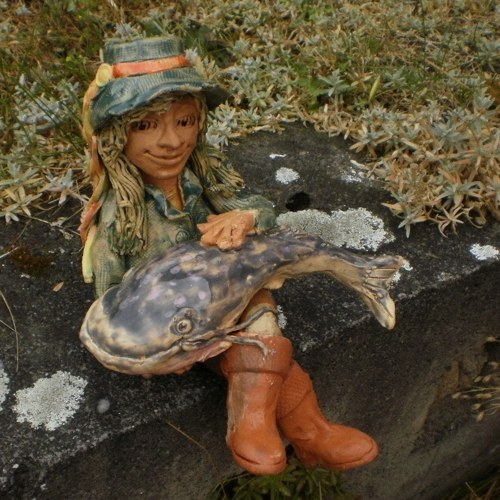 Vodník Janek se sumcem-22cm — foto 3