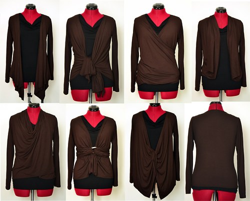 Multi-way triko (S-XL) - více barev — foto 4