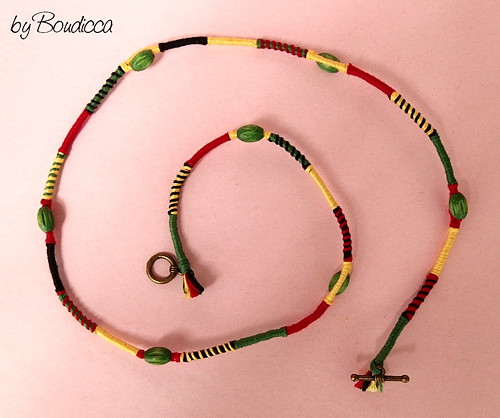 Rasta II! indiánský náramek — foto 3