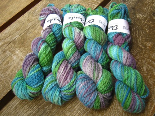 Vlna/alpaka(9mm) "Oceán" — foto 2