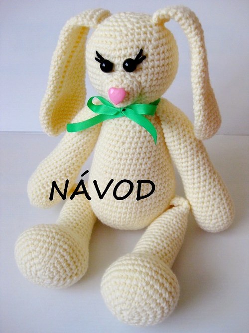 Návod Na Háčkovaného Zajíčka — foto 5