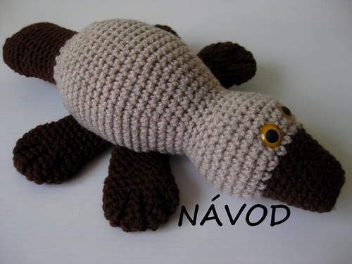 Návod na háčkovaného ptakopyska — foto 4